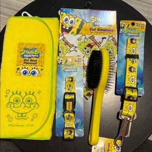 SpongeBob SquarePants Yellow Pet Accessory Collection